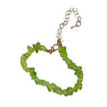 Handmade Tourmaline Bracelet Jewelry Accessory for Women-Green