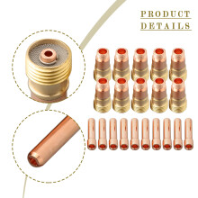 17GL332 Schweißzubehör Fitting Parts Pro Schweißteile-Set 10N24S 20pcs DB SR WP 17 18 26