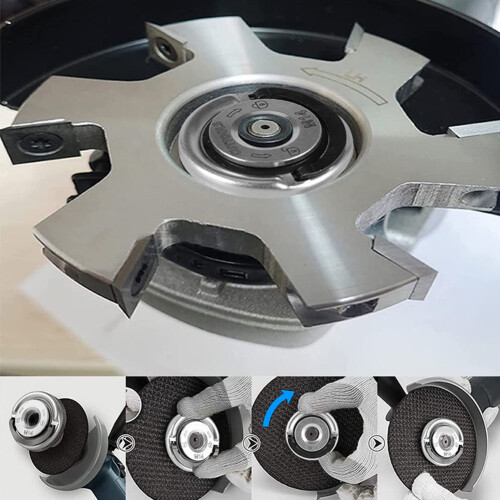 Αυτοασφαλιζόμενη πλάκα πίεσης για M14 Quick Release Αυτοασφαλιζόμενος μύλος 2