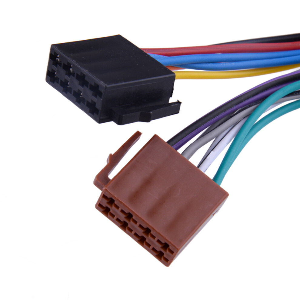 Dwcx Car Stereo Radio Iso Wiring Wire Harness Cable Plug Loom Adaptor Connector Fit For Toyota 12V 6935161465501