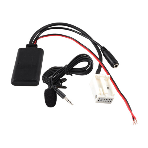 Auto-Bluetooth-Modul mit Mikrofon, MP3-Musikadapter, Freisprecher, Auto-AUX-Adapter, Audioempfänger für E60, E87, E64, E66, E82