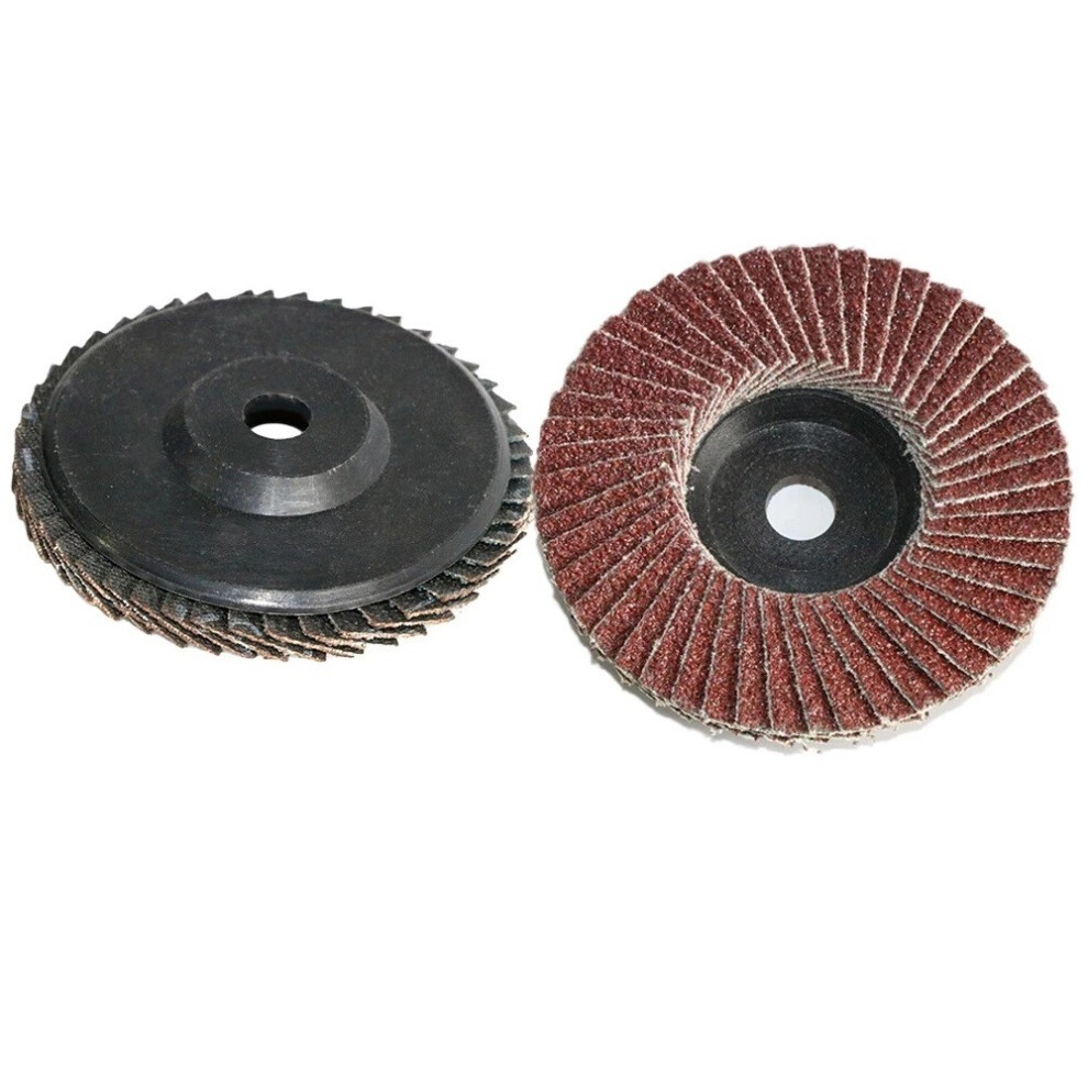 3 Inch 75Mm Flat Flap Disc Sanding Discs 80 Grit Grinding Wheel Angle Grinder Sanding Disc Abrasive Tool Blades For Angle Grind 6935161466881