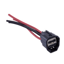 Kjølevifte for bilmotor, motorkontakt, plugg, pigtail-ledningsnett, passer for Ford Mustang 2010, 2011, 2012, 2013, 2014, 2015