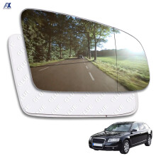 Autorücksichts-Stick auf Spiegelglas für Audi A3 8P A4 B6 A6 2005-2008 Rechte Außenspiegelglas-Außenteile ohne Basis