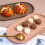 Stackable Fruit Dessert Tray for Kitchen Storage, MultiFunction Bread and Snack Organizer 2