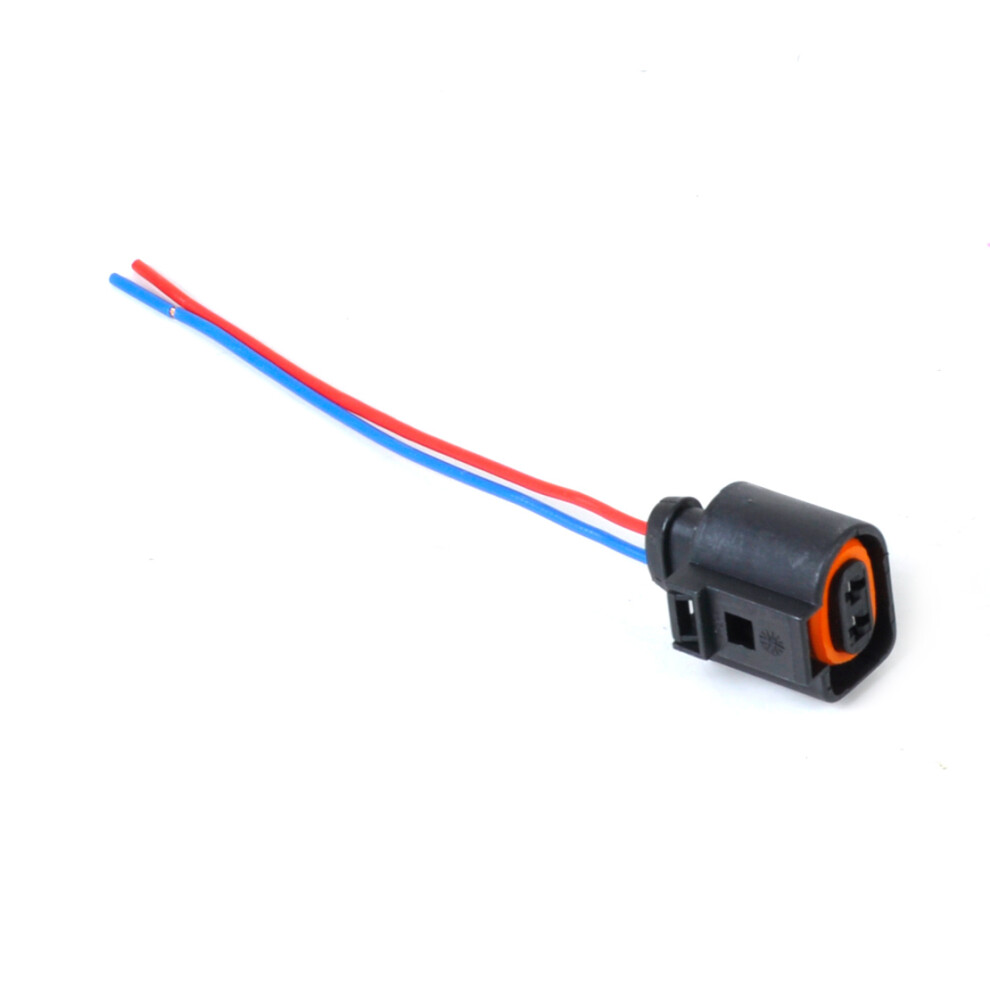 Dwcx 1J0973702 1J0973775a 1Pc Electrical Harness 2 Pin Connector Plug Wiring For Vw Audi 2004 2005 2006 2007 2008 2009 6935161446968