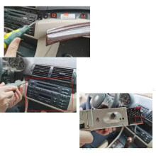 10-poliges Auto AUX Eingangsmodus-Kabel 3,5mm männliche Eingangsschnittstelle Eingangsadapter Hilfskabel für BMW E46 323i 325Ci 330Ci M3 98-06 US