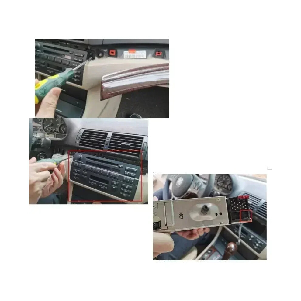 10Pin Car Aux Input Mode Cable 3.5Mm Male Input Interface Input Adapter Auxiliary Cable For Bmw E46 323I 325Ci 330Ci M3 98-06 Us 6935161446081