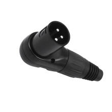 Adaptateur de connexion réglable à 3 broches,-tête d'homme