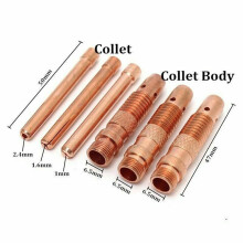 Brenner Collet-Teile Zubehör für luftgekühlte Brenner für wassergekühlte Fackeln 17 Stück/Set Marke