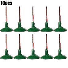 Ersatz 1/4W-Widerstände, Gartendekorationen, bemalte Lichter, Deckenlampen, warmweiße Scheibendurchmesser, 6mm HO-Maßstab-Layouts