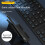 (Gun gray suit) Folding keypad dual-mode Bluetooth type-c 6