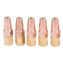 5PCS Propangasschweißdüse H01-6 Sauerstoffgas-Kontaktspitzen Anzug zur Wärmebehandlung von Metallbiegungen 0,9 mm/1,0 mm/1,1 mm/1,2 mm/1,3 mm
