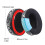 Coussinets d'oreille en Gel-tache noire et blanche 2