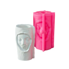 Practical Human Body Flower Pots Sturdy Silicone Mold-Style 1