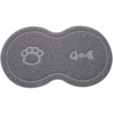 Kattesanden, enkel å rengjøre, sklisikker, silikonvinyl av høy kvalitet for allsidig bruk, egnet for fôring av kjæledyr og som en