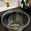 Student dormitory household laundry brush thickened plastic transparent large capacity for home use (M) M M 2