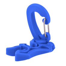 Scuba Diving Double Bcd Hose Holder For Dive Snorkeling, Multi-function Diving Hose Regulator With Snap-on Design, Blue