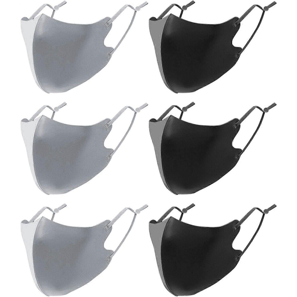 (As Show, One Size) Masque Facial Rutilisable En Tissu Lavable Avec Boucles D'oreilles Rglables, Masque De Protection Respirant Pour Homme Et Femme 4312537797787