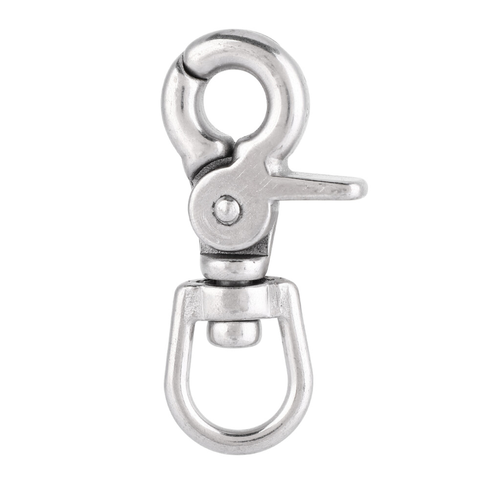 Easy To Use Trigger Snap For Secure Attachments, Durable Swivel Hook Made From Stainless Steel 316, Marine Grade Corrosion Resistant Lobster Clasp, 9433291556559