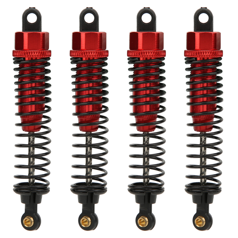 Cnc Hydraulic Shock Damper, Front Rear Suspension Lightweight Aluminum Alloy Rc Car Shocks Absorber Set, Smooth Action Shock Pistons Durable Shock 9173940634039