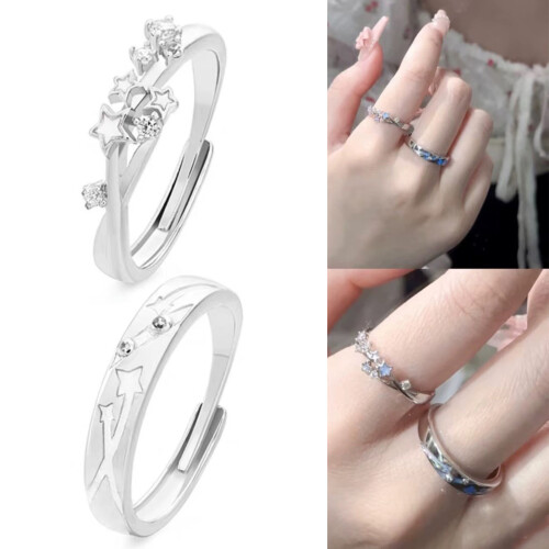 Verstelbare ringen Mode Paar Sieraden Openingsringen-Damesmodel 2