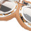 Staubdichte Motorradbrille mit transparentem Glas, stoß- und sandresistent 5