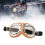 Staubdichte Motorradbrille mit transparentem Glas, stoß- und sandresistent 3