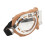 Staubdichte Motorradbrille mit transparentem Glas, stoß- und sandresistent 6