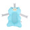 Blue Baby Bath Tub Seat Cushion 3D Mesh Fabric 2