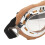 Staubdichte Motorradbrille mit transparentem Glas, stoß- und sandresistent 9