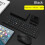 (Black suit) Folding keypad dual-mode Bluetooth type-c 1