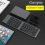 (Black suit) Folding keypad dual-mode Bluetooth type-c 2
