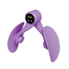 (Estilo de contar, Violeta) Entrenador inteligente de piernas para mujeres para ejercicios musculares de suelo pélvico