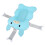 Blue Baby Bath Tub Seat Cushion 3D Mesh Fabric 12
