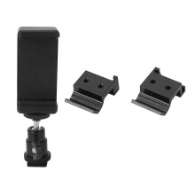 Bequemer Steuerungs-Handyhalter für Traxxas TX TQi Fernbedienungen Schwarz