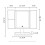 (Leather Grain-Three-Color Light Adjustable-Rechargeable Bottom with Storage Box-Rounded Corner) Led Make-up Mirror Desktop Desktop with Light 2