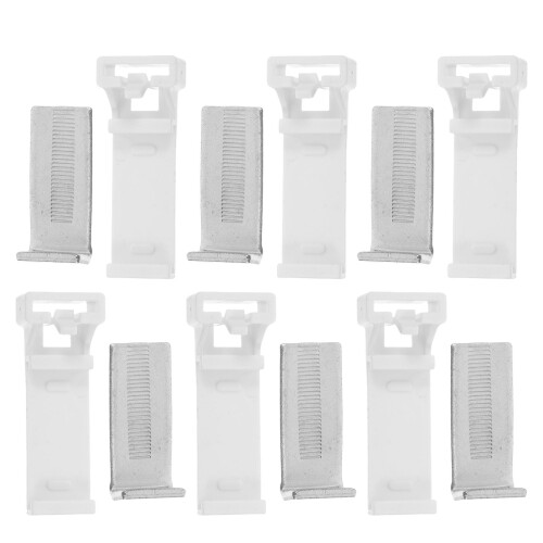 6Ud Soportes Flexibles Para Enrollables Plástico Para Ventana