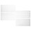 4Pcs High Precision Acrylic Quilting Ruler Set with Geometric Patterns 11