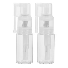 2Szt Przezroczysty Spray Do Proszku Z Pet Materiał Do Przechowywania