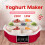 Automatic Yogurt Maker with Timer, Smart Touch Control, 7 Glass Jars for Home or Dorm Use 2