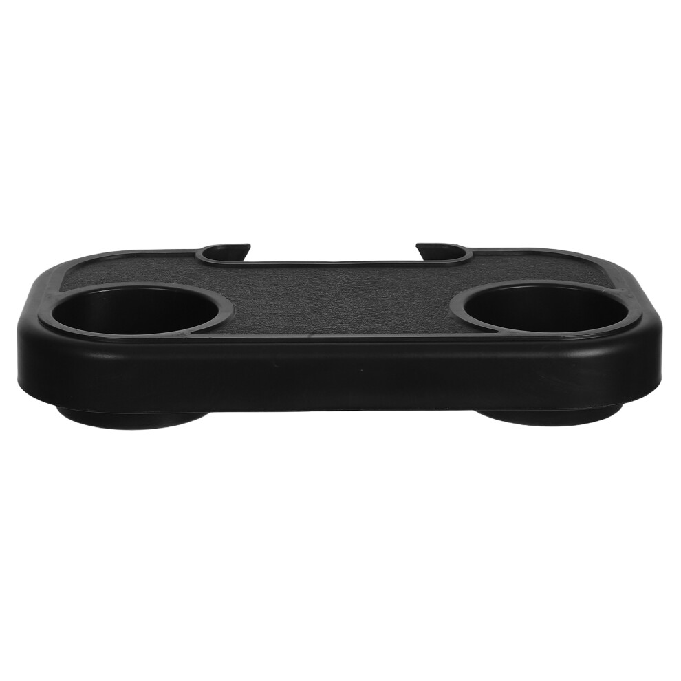 Uniwersalny Plastikowy Uchwyt Na Kubek Do LeżAka PlażOwego Czarny-image