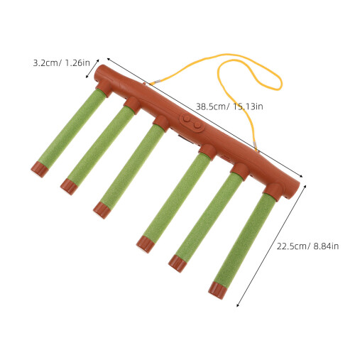 1Set Reactiespel Stick Drop Multi Kleur Plastic Hand Brainaanscherping 2