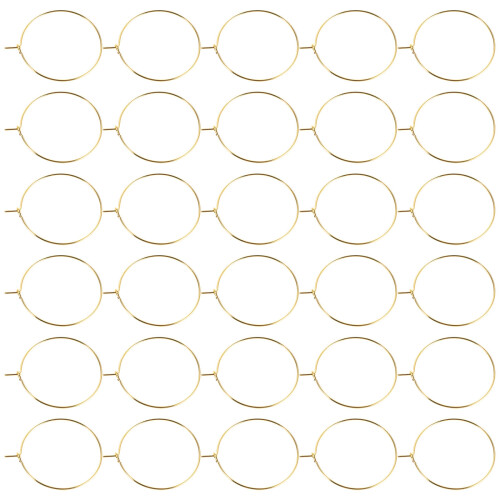 200Ud Identificadores De Oro Acero Para Bodas DIY