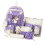 5pcs Cute Purple School Backpack Set - Includes Bags & Pencil Case 14