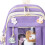 5pcs Cute Purple School Backpack Set - Includes Bags & Pencil Case 10