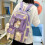 5pcs Cute Purple School Backpack Set - Includes Bags & Pencil Case 11