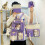 5pcs Cute Purple School Backpack Set - Includes Bags & Pencil Case 12