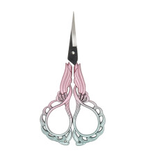 Durable Stainless Steel Blades In Vintage Bronze, Sharp Detail Scissors With Ergonomic Handle Design Multi Purpose Small Sewing Tools Ideal For Embroi