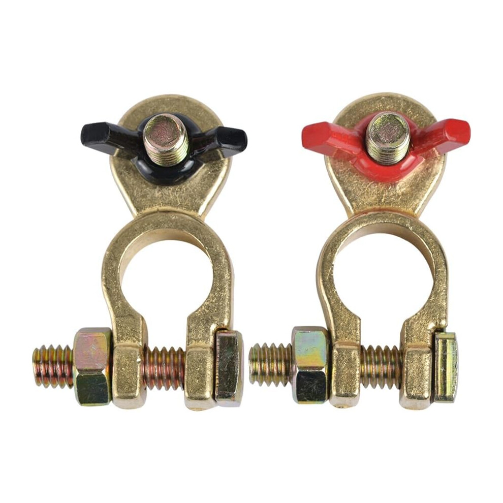 Marine Grade Battery Terminal Connectors, Conductive Properties, Universal Battery Terminal, 1 Pair 9340258666629